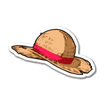 Straw Hat Sticker