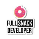 Full Snack Dveloper Sticker