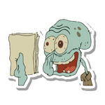 Ahahahaa squidward sticker