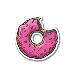 doughnut sticker