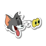 Tom in love sticker