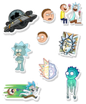 Morty sticker sheet