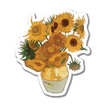 gogh flowers sticker