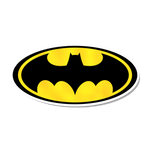 Bat-sign sticker