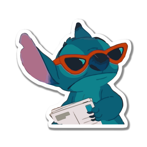 Stitch sticker