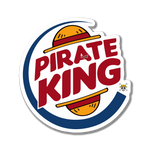 Pirate king sticker