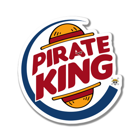 Pirate king sticker