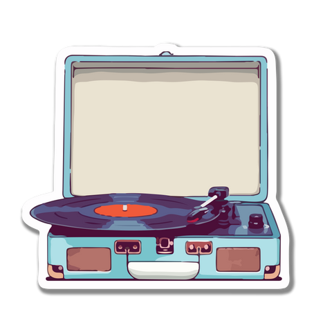 Music box sticker