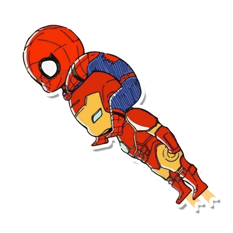 Spidey ride 2 sticker