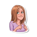 Rachel Green Sticker