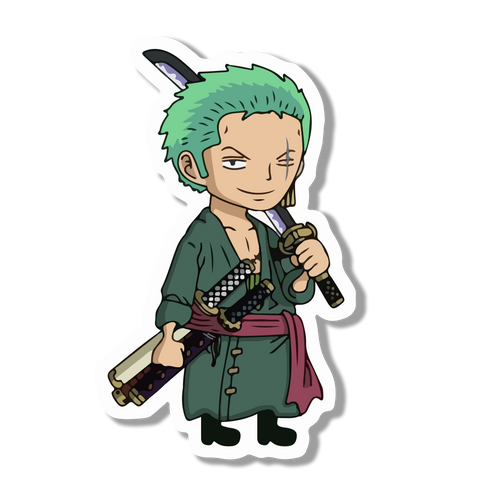 mini zoro Sticker