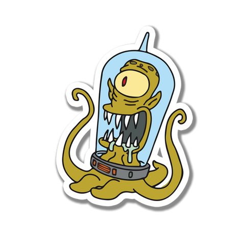 Simpsons Aline sticker