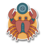 Zodiac Sign Cancer Sticker