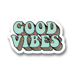 Good vibes Sticker