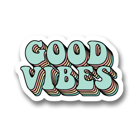 Good vibes Sticker