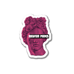 Never mind sticker