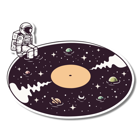 Space Song Sticker