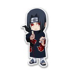 Itachi & Crow Sticker