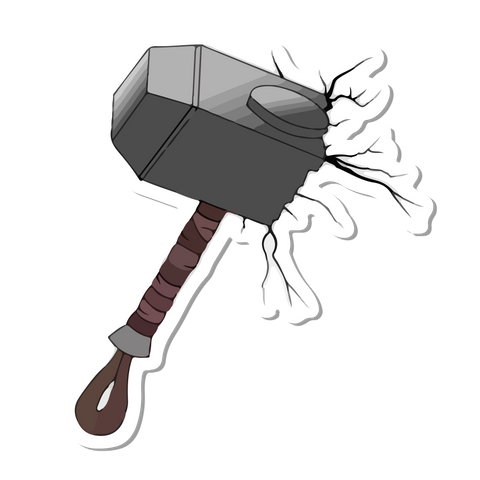 Mjollnir sticker