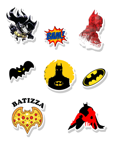 Batsy sticker sheet