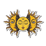 Sun and Moon Sticker