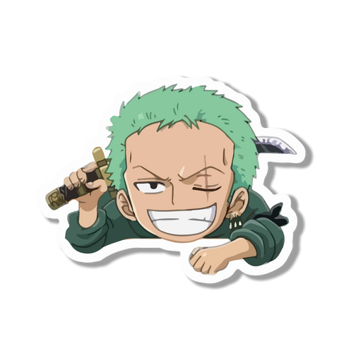 cute zoro Sticker