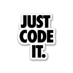 Just code it Sticker