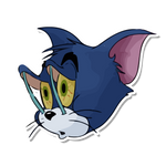 Sleepy Tom sticker