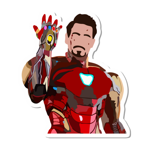 Ironman sticker