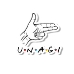 U.N.A.G.I Sticker