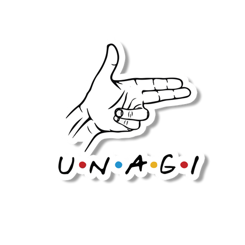 U.N.A.G.I Sticker