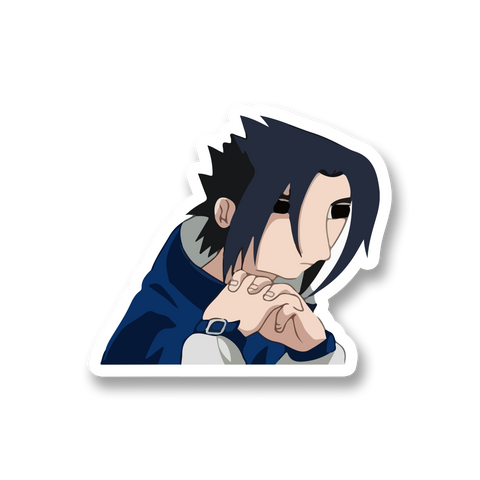 Sasuke thinking Sticker