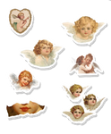 Cutey babys sticker sheet