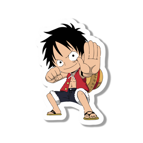 mini luffy 2 Sticker