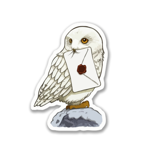 Harry's Owl Sticker