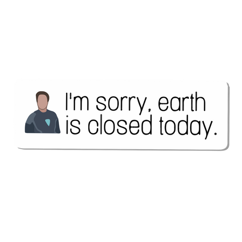 I'm not really sorry sticker