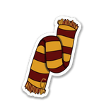 Griffendor scarf Sticker