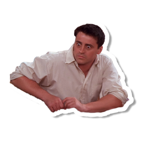 JOEY LOOK Sticker