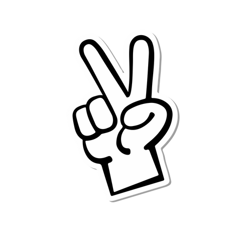 Peace Sticker