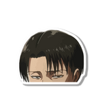 lEVI peeking Sticker